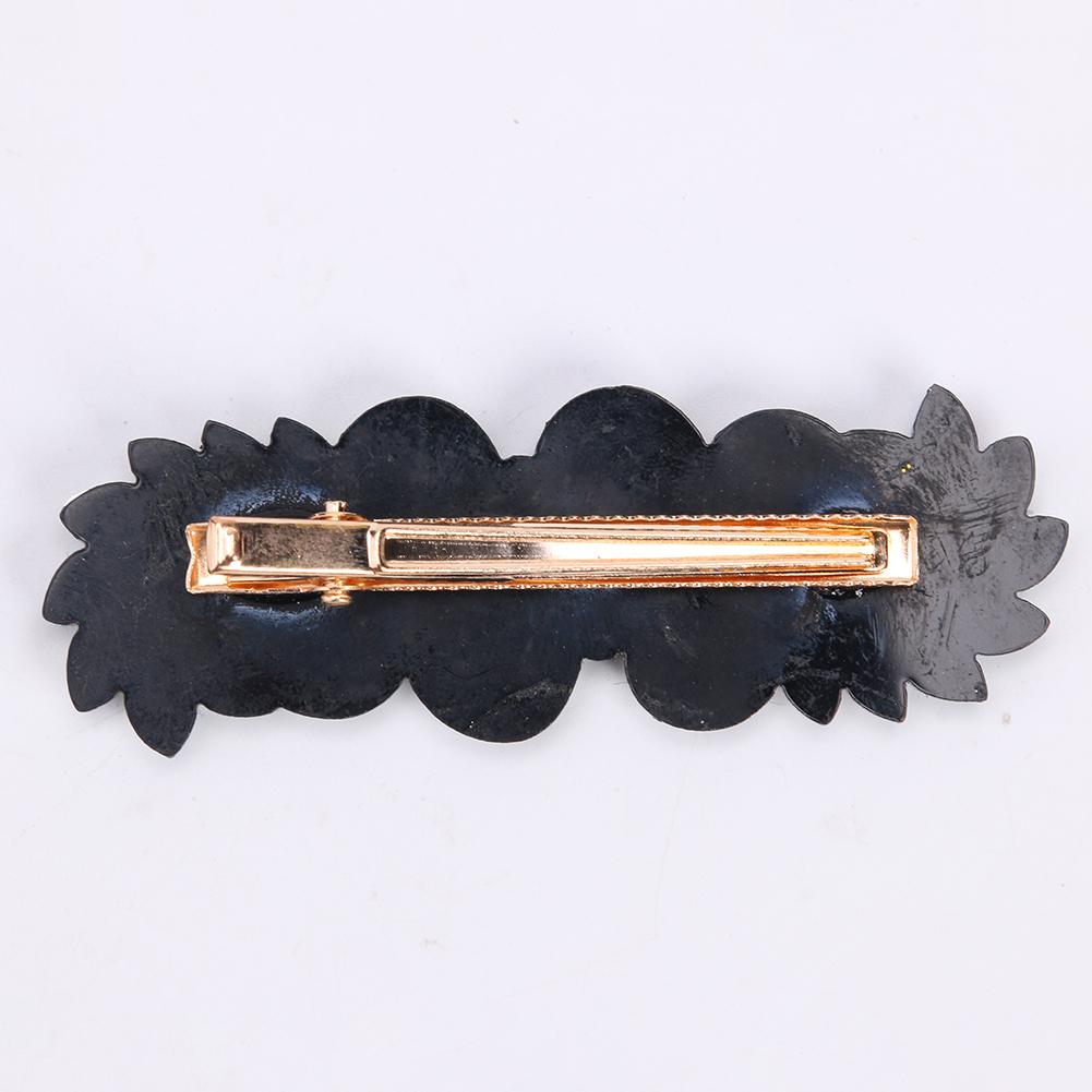 3pcs DIY Full Drill Diamond Painting Hair Clip Flower Leaf Barrette Hairpin