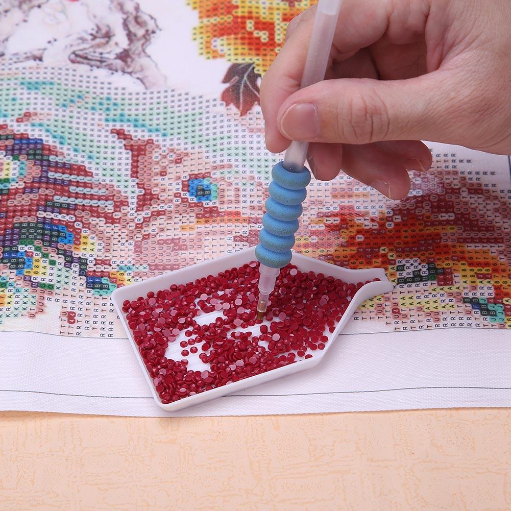 5D DIY Diamond Painting Cross Stitch Embroidery Point Drill Pen Tool Kit (A