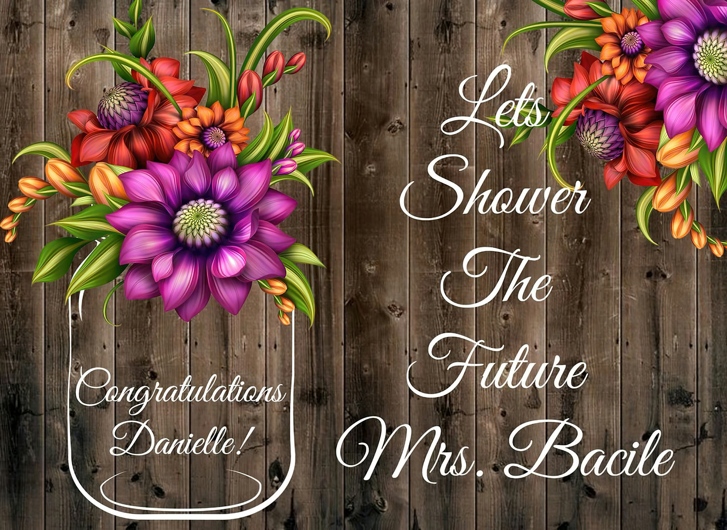 (40*50cm)Sunflower Letters - Full Round Drill Diamond Painting
