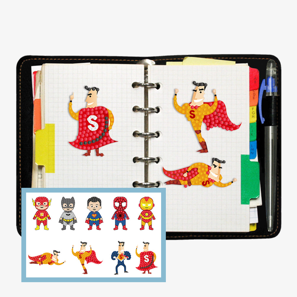 5D DIY Cartoon Diamond Painting Stickers Kits Handmade Crafts