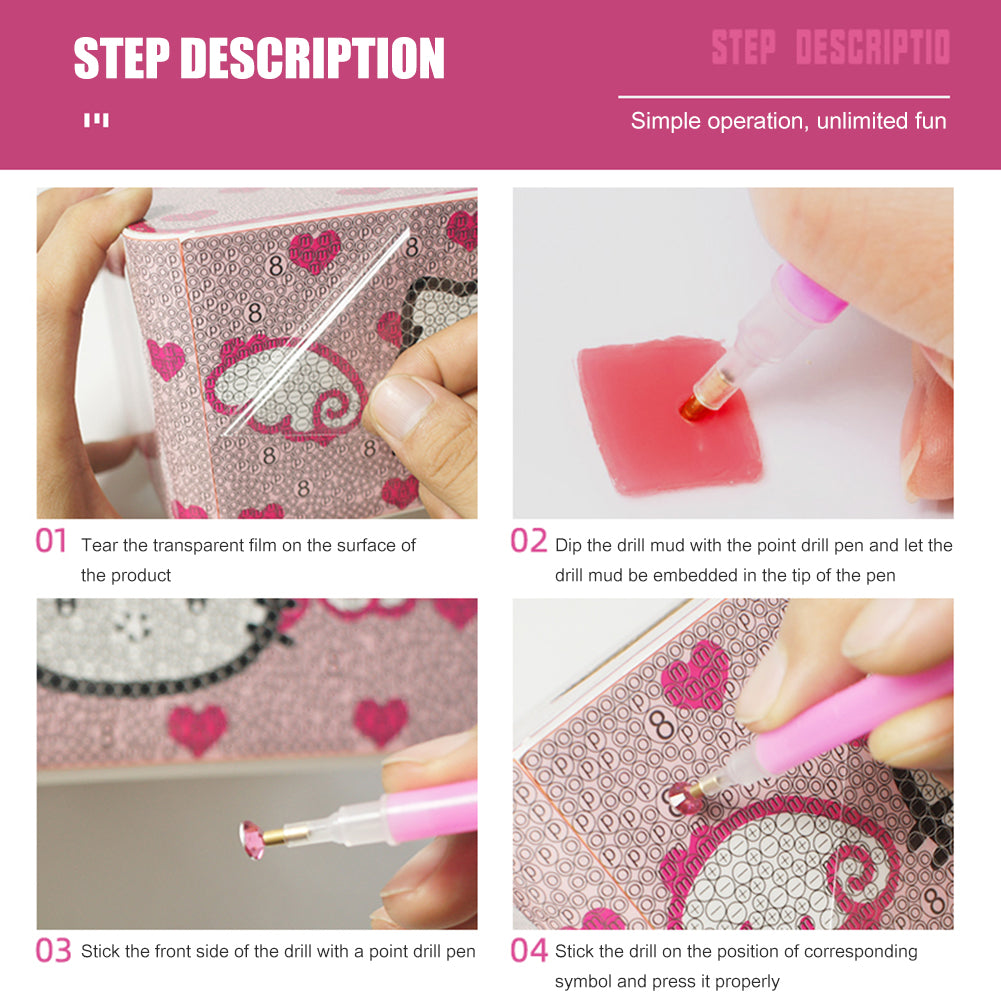 5D DIY Letter Full Drill Hanging Diamond Painting Craft Home Decor