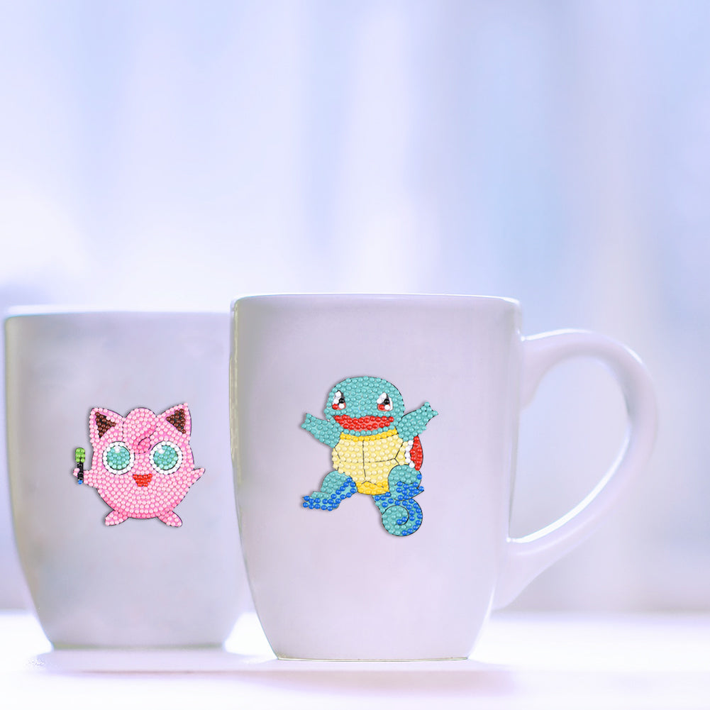 5D DIY Cartoon Diamond Painting Stickers Kits Handmade Crafts