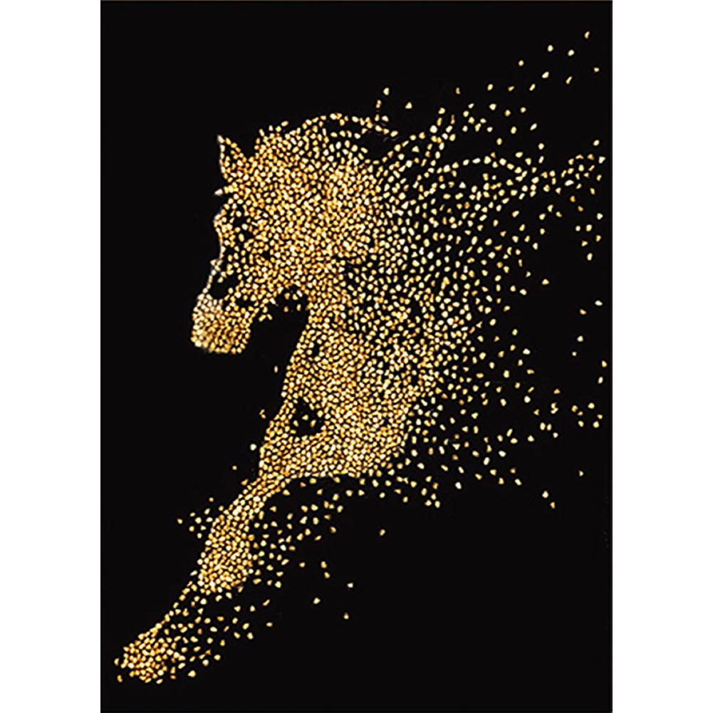 (40*50cm)Horse - Full Round Drill Diamond Painting