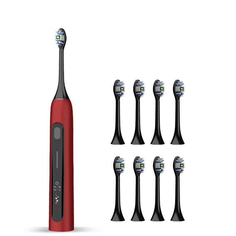 Screen Smart 15 Mode USB Charger Whitening Teeth Dental Cleaning Device For Adult Electric Toothbrush Sets