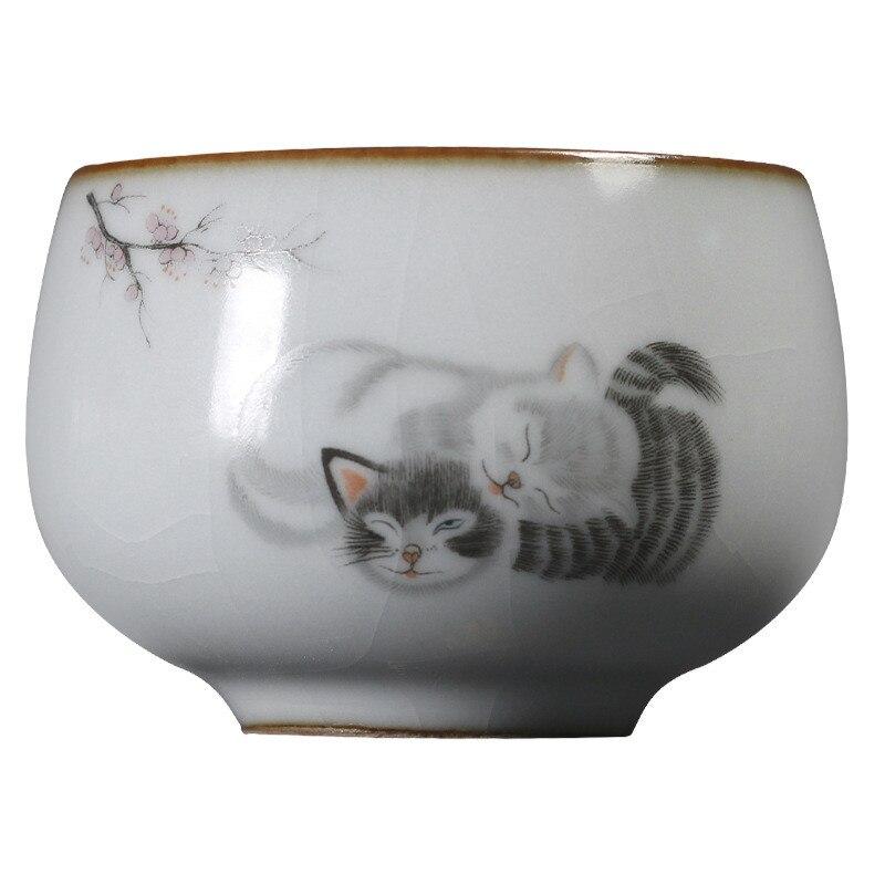 Ceramic tea cup cute porcelain teacup new arrival small tea bowl