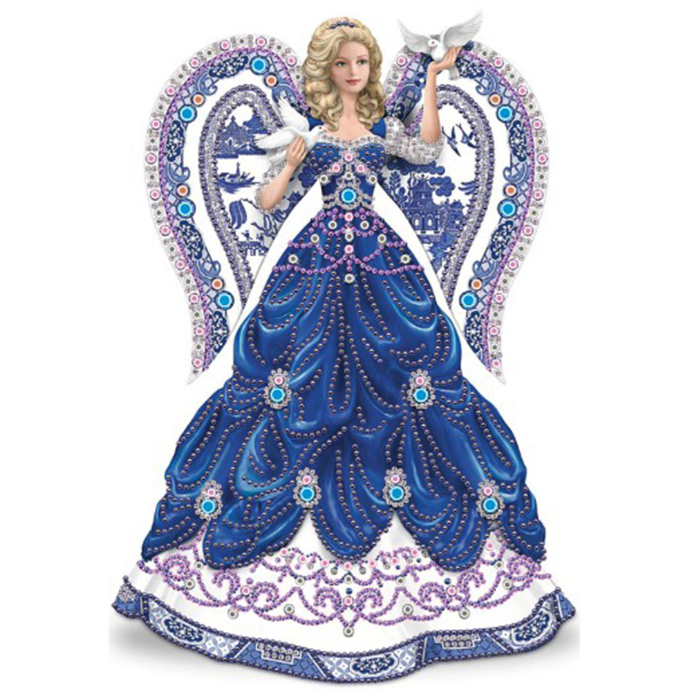 Wing Dress Beauty - Crystal Rhinestone Diamond Painting