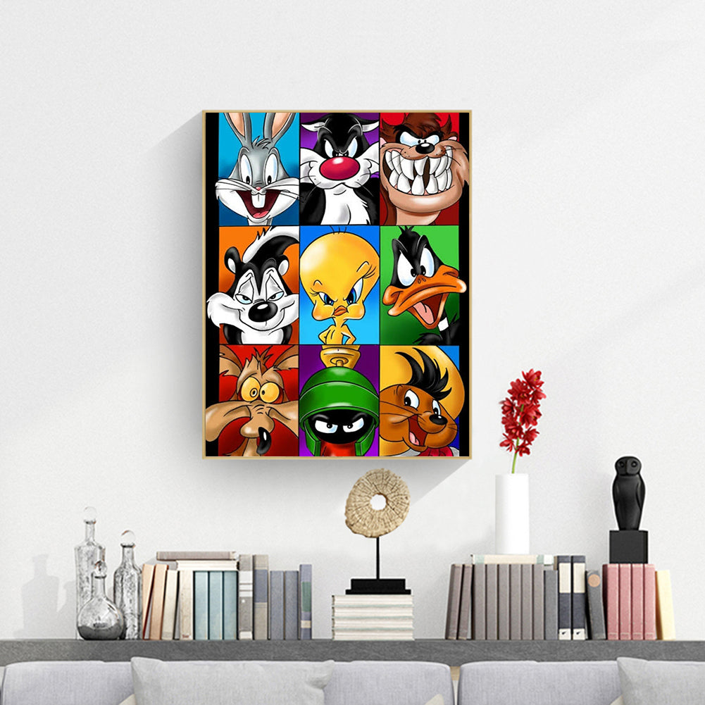 (40*50cm)Cartoon Character - Full Round Drill Diamond Painting