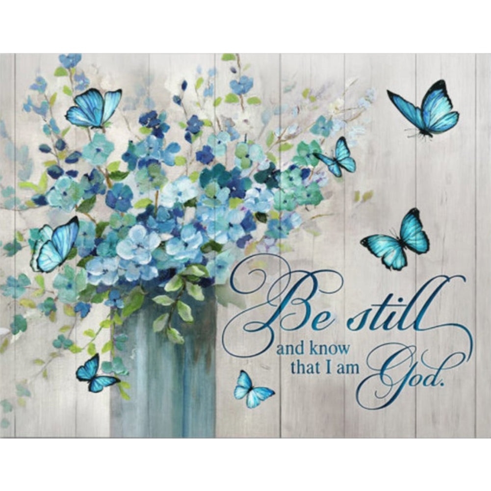 (40*50cm)Sunflower Letters - Full Round Drill Diamond Painting