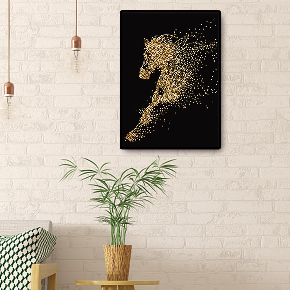 (40*50cm)Horse - Full Round Drill Diamond Painting
