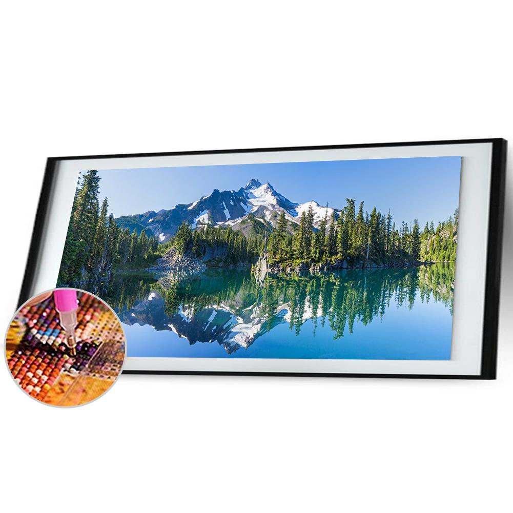(80*30cm)Landscape - Full Round Drill Diamond Painting