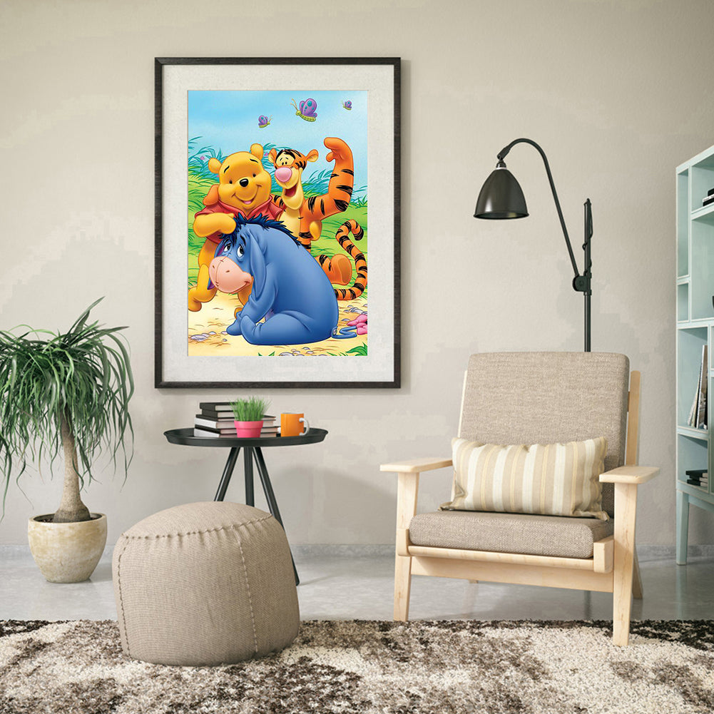 Winnie the Pooh - Full Round Drill Diamond Painting