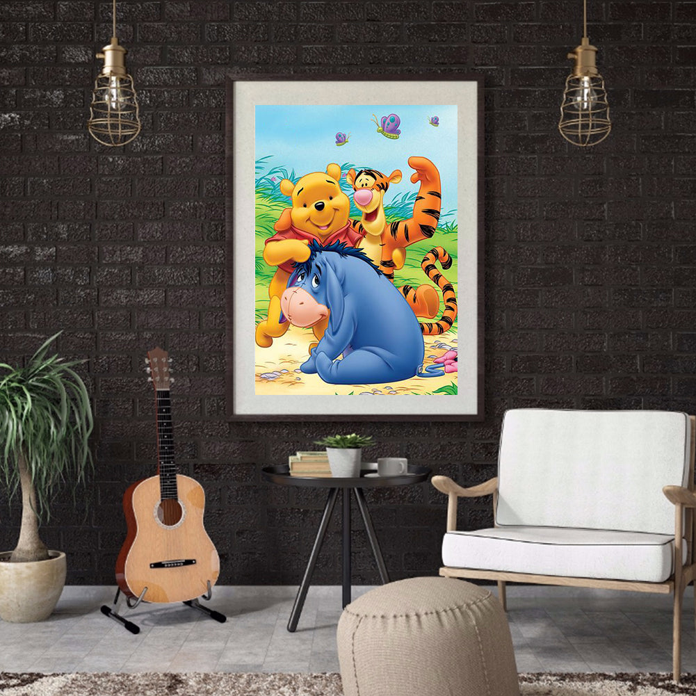 Winnie the Pooh - Full Round Drill Diamond Painting