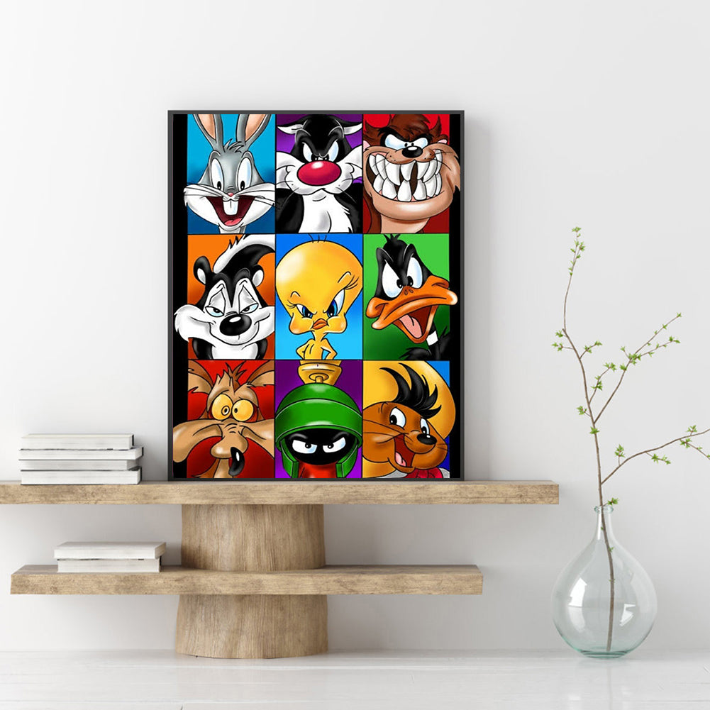 (40*50cm)Cartoon Character - Full Round Drill Diamond Painting