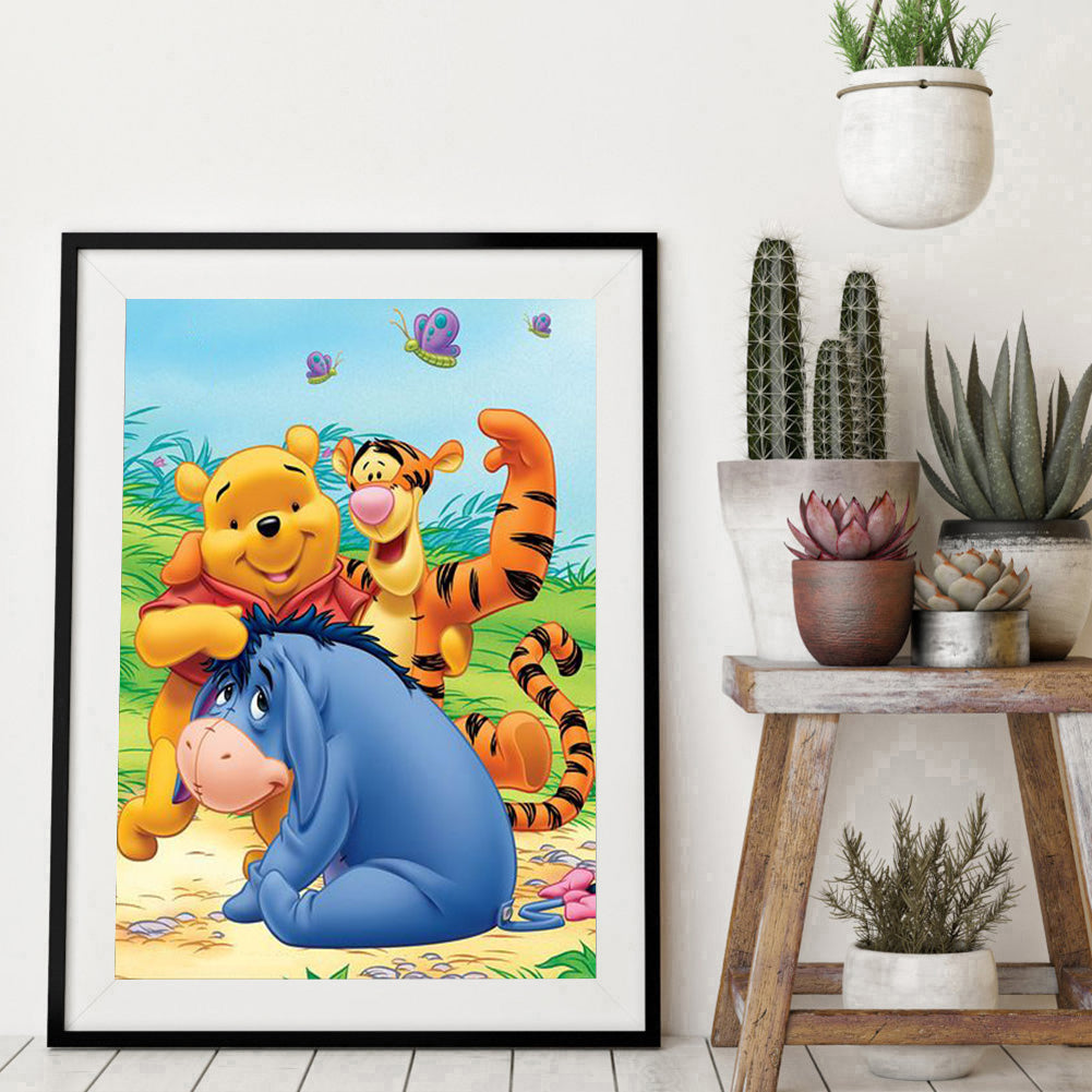 Winnie the Pooh - Full Round Drill Diamond Painting