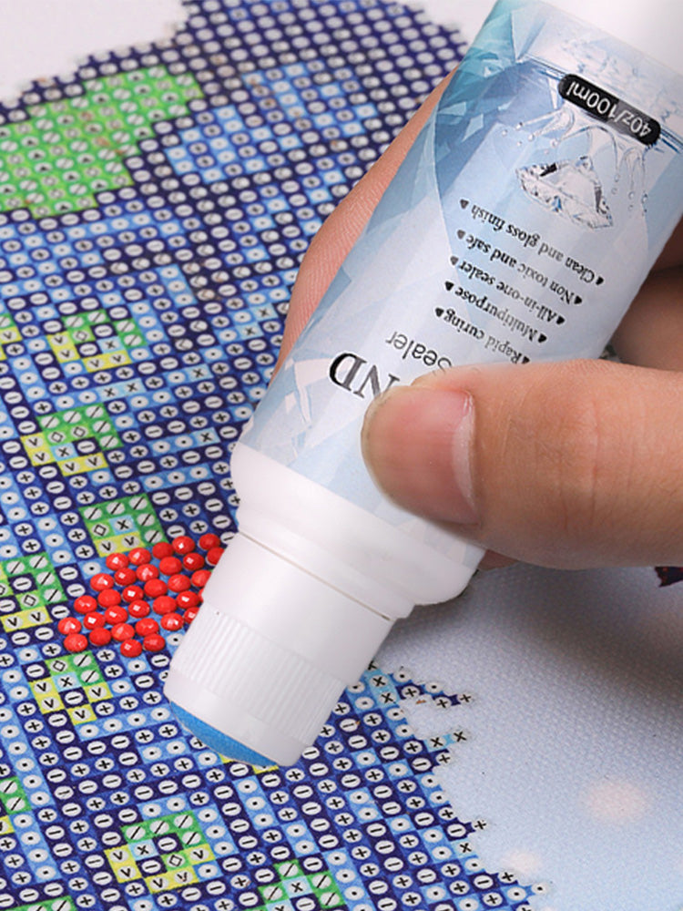 100ml Diamond Painting Sealer Conserver Permanent Hold Shine Effect Agent