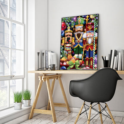 (35*45cm)Nutcracker - Full Round Drill Diamond Painting