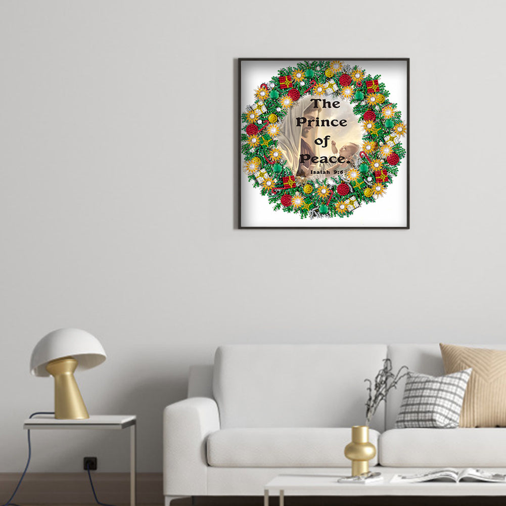 (35*35cm)Christmas - Crystal Rhinestone Diamond Painting