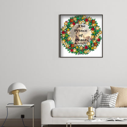 (35*35cm)Christmas - Crystal Rhinestone Diamond Painting