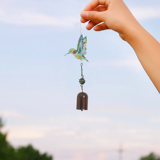 Wind Chime Bell Pendant  - 5D DIY Diamond Crafts