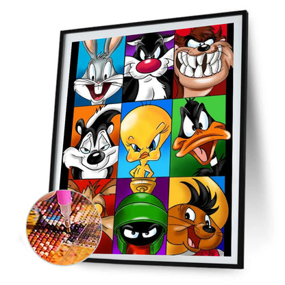 (40*50cm)Cartoon Character - Full Round Drill Diamond Painting