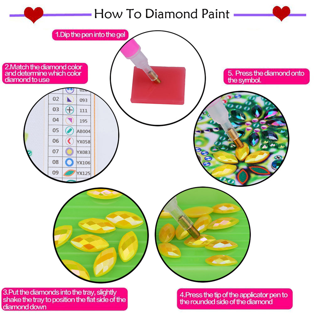 (35*35cm)Christmas - Crystal Rhinestone Diamond Painting