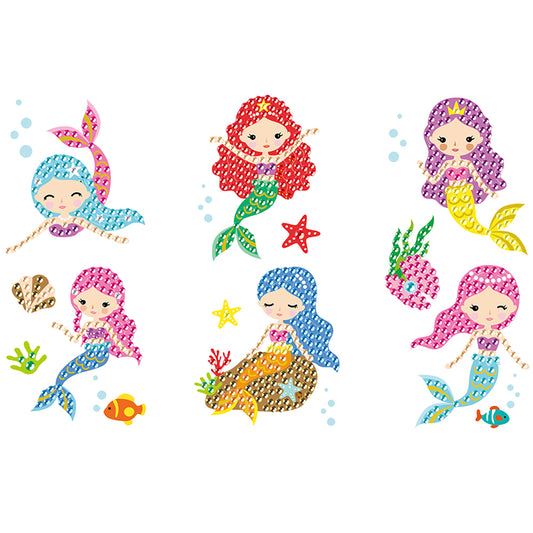 5D DIY Cartoon Diamond Painting Stickers Kits Handmade Crafts