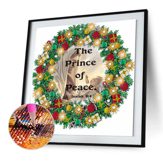 (35*35cm)Christmas - Crystal Rhinestone Diamond Painting