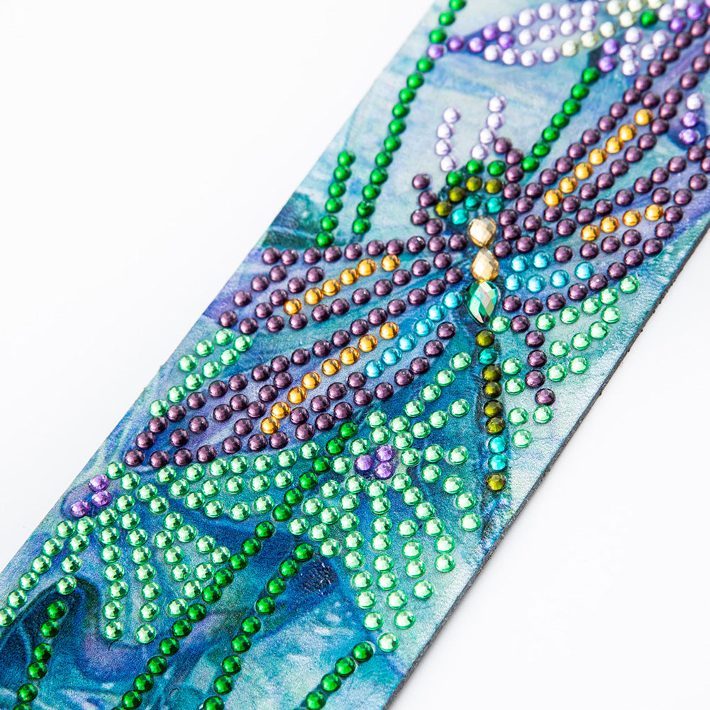 Tassel DIY Special Shaped Diamond Painting Bookmark Kit (AA272 Dragonfly)