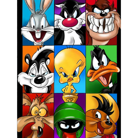 (40*50cm)Cartoon Character - Full Round Drill Diamond Painting