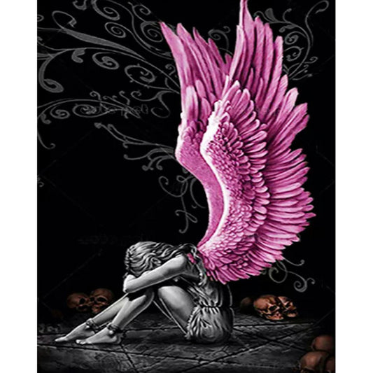 Angel Wings - Full Round Drill Diamond Painting