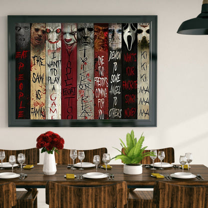 (40*50cm)Horror skull - Full Round Drill Diamond Painting