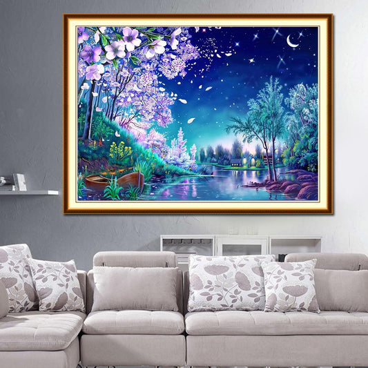 5D DIY Diamond Painting Fantasy View Cross Stitch Embroidery Mosaic Kits
