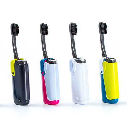 Creative Folding Toothbrush Travel Camping Hiking Portable Soft Tooth Brush Oral Care Teeth Brush Cleaning Tool Teeth Whitening