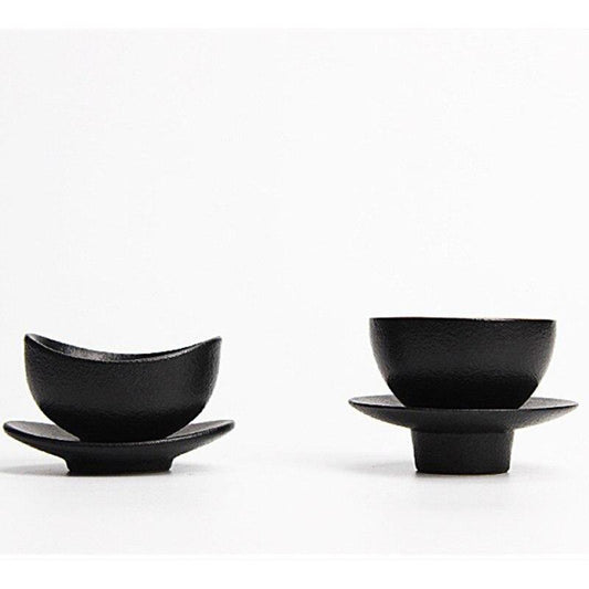 Traditional retro tea cup with saucer Personality brief Ceramic Teacup porcelain coffee tea cups