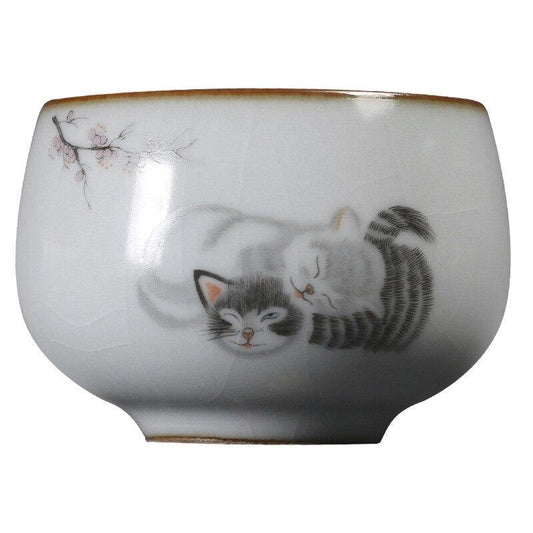 Ceramic tea cup cute porcelain teacup new arrival small tea bowl