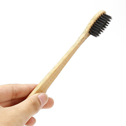 Y&W&F 1pc bamboo teethbrush Oral Care Teeth Brushes Environmental Soft tanden rager Natural Tooth brush Nylon Wood Handle