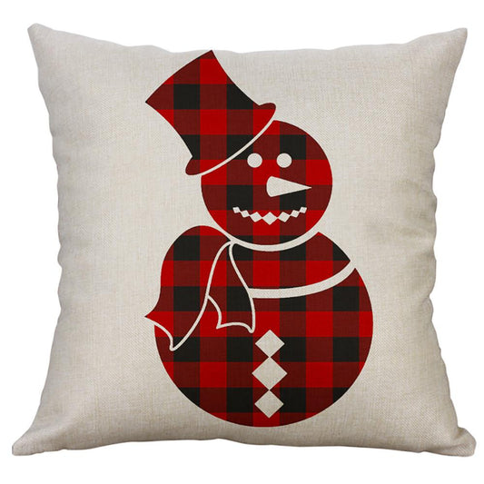 Singace Sofa Car Christmas Cushion Cover Polyester Sofa Car Cushion Cover Home Decor Cushion Chair Pillowcase