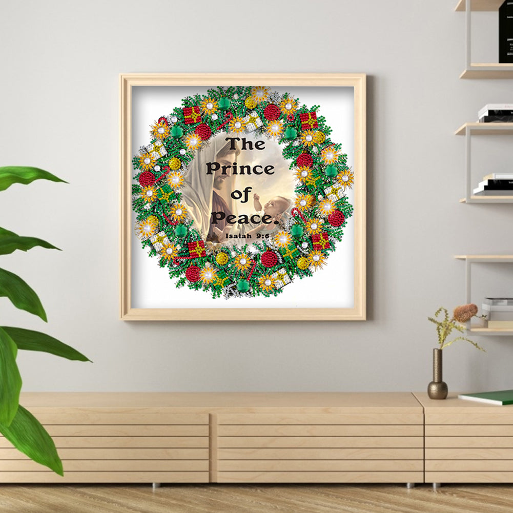 (35*35cm)Christmas - Crystal Rhinestone Diamond Painting