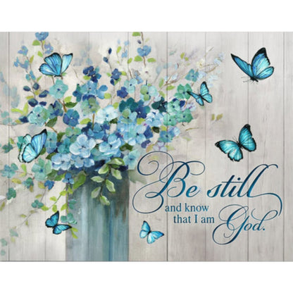 (40*50cm)Sunflower Letters - Full Round Drill Diamond Painting