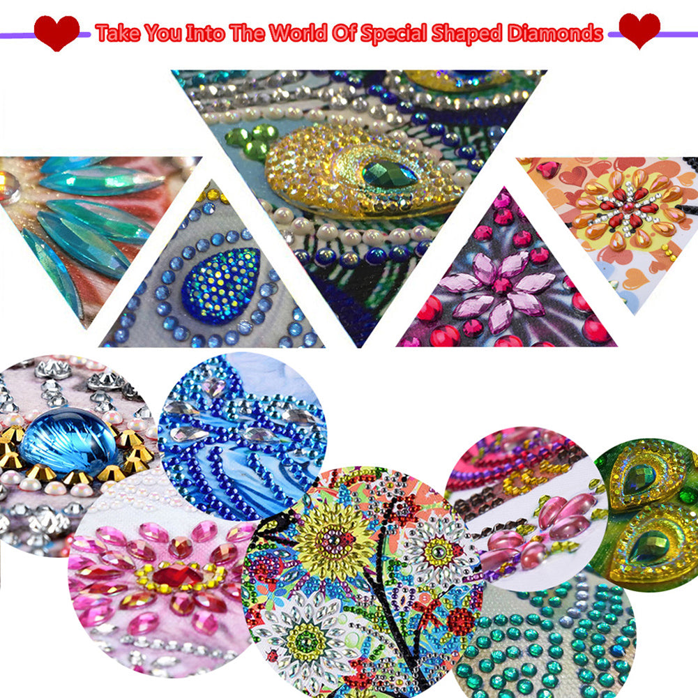 (35*35cm)Christmas - Crystal Rhinestone Diamond Painting