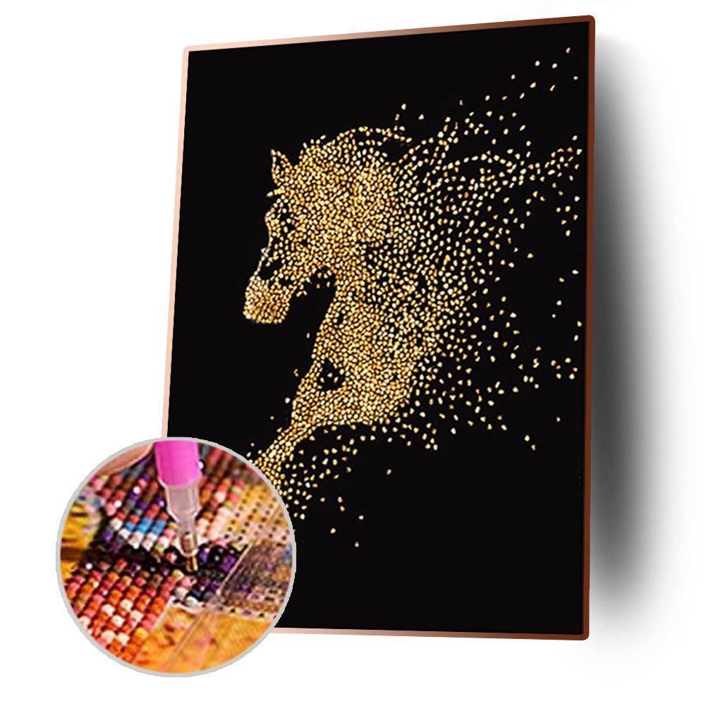 (40*50cm)Horse - Full Round Drill Diamond Painting