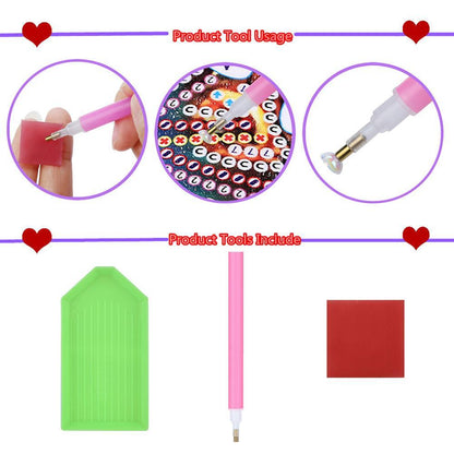 (30*80cm)Color Parrot - Full Round Drill Diamond Painting