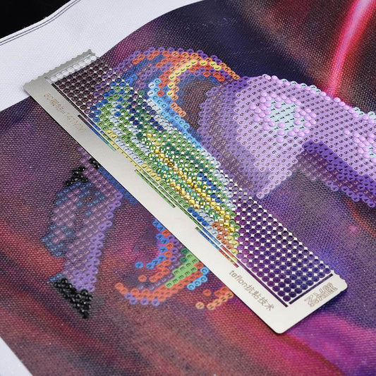Stainless Steel Diamond Painting Ruler for DIY Sewing Embroidery Patchwork