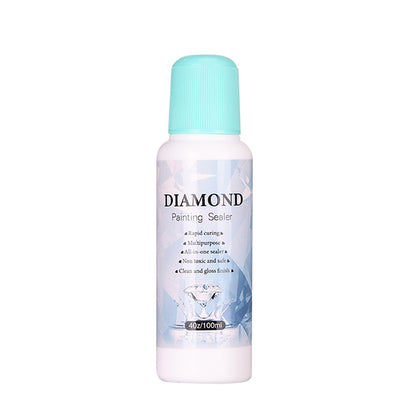 100ml Diamond Painting Sealer Conserver Permanent Hold Shine Effect Agent