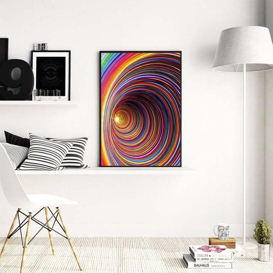 Stripe Vortex - Full Round Drill Diamond Painting
