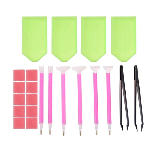 5D DIY Diamond Painting Cross Stitch Embroidery Pen Tools Set Accessories(3