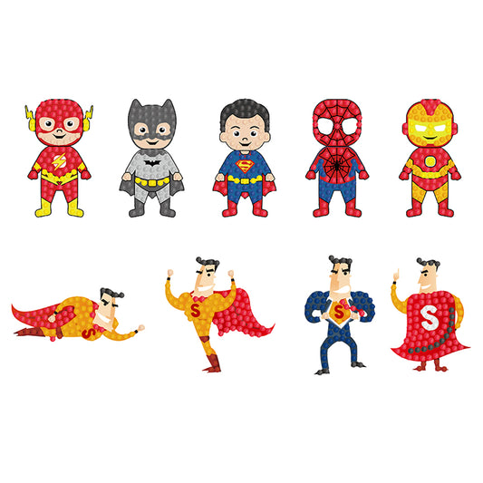 5D DIY Cartoon Diamond Painting Stickers Kits Handmade Crafts