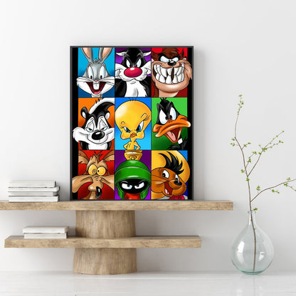 (40*50cm)Cartoon Character - Full Round Drill Diamond Painting